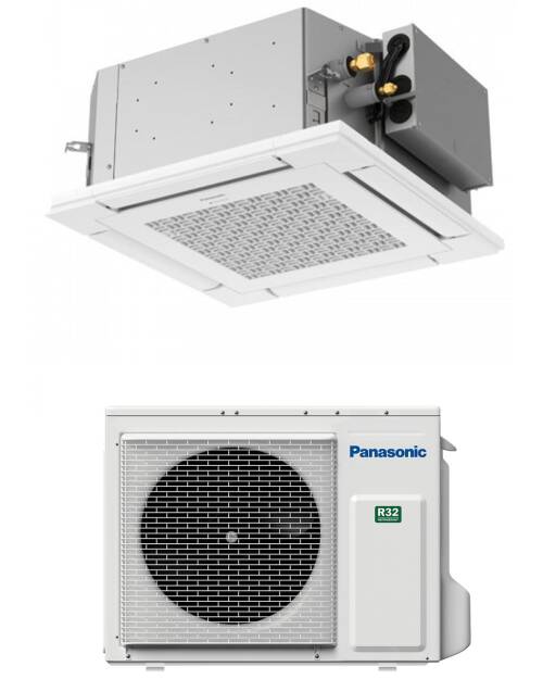 Klimatyzator kasetonowy 4-kierunkowy 60x60 PACi NX - PY3 Elite 3,6 kW