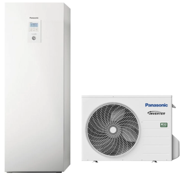 Pompa ciepła Panasonic Aquarea High Performance All in One Generacja H 5 kW - jednofazowa, 2-strefowa